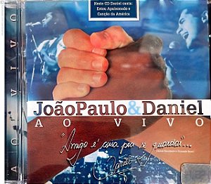 Cd João Paulo e Daneil ao Vivo Interprete João Paulo e Daniel (1997) [usado]