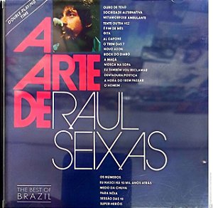 Cd a Arte de Raul Seixas Interprete Raul Seixas [usado]