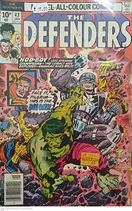Gibi The Defenders #43 Autor (1977) [usado]
