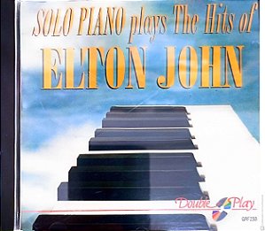 Cd Solo Piano Plays de Hits Of Elton John Interprete Dick James Music , Big Pic Music [usado]