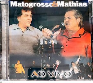 Cd Matogrosso e Mathias ao Vivo Interprete Matogrosso e Mathias (2000) [usado]