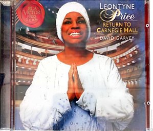 Cd Leontyne Price - Return To Carnegie Hall Interprete Leontyne Price /david Garvey (1991) [usado]