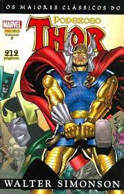 Gibi os Maiores Clássicos do Poderoso Thor Volume 5 Autor Walter Simonson (2012) [usado]