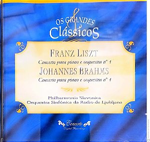Cd Franzliszt - os Grandes Clássicos Interprete Philharmonia Slavonica (1995) [usado]
