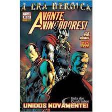 Gibi Avante, Vingadores! Nº 48 Autor a Era Heroica - Unidos Novamente! (2011) [usado]