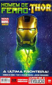 Gibi Homem de Ferro & Thor #4 - Nova Marvel Autor (2014) [usado]