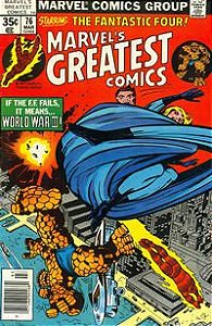 Gibi Marvel''s Greatest Comics #76 Autor (1978) [usado]
