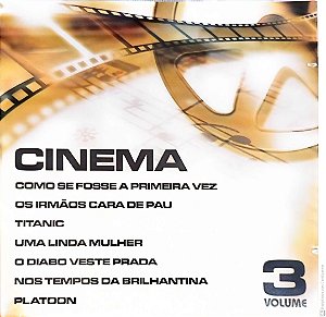 Cd Cinema Vol.3 Interprete Varios (2008) [usado]