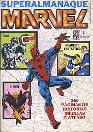 Gibi Superalmanaque Marvel#1 - Formatinho Autor (1989) [usado]