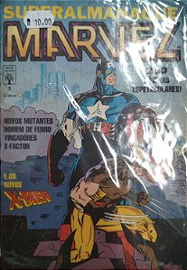 Livro Superalmanaque Marvel #3 - Formatinho Autor (1991) [usado]