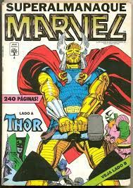 Gibi Superalmanaque Marvel #4 - Formatinho Autor (1991) [usado]