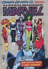 Gibi Superalmanaque Marvel #9 - Formatinho Autor (1993) [usado]