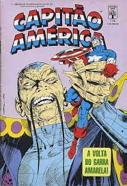 Gibi Capitão América #115 - Formatinho Autor (1988) [usado]