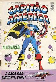 Gibi Capitão América #106 - Formatinho Autor (1988) [usado]