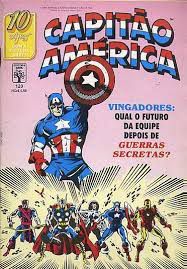 Gibi Capitão América #120 - Formatinho Autor (1989) [usado]