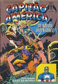 Gibi Capitão América #103 - Formatinho Autor (1987) [usado]