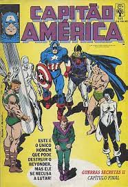 Gibi Capitão América #141 - Formatinho Autor (1991) [usado]