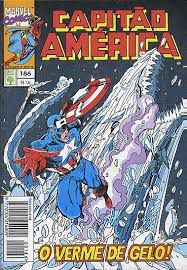 Gibi Capitão América #186 - Formatinho Autor (1994) [usado]
