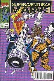 Gibi Superaventuras Marvel #142 - Formatinho Autor (1994) [usado]