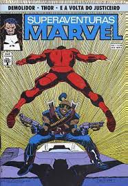 Gibi Superaventuras Marvel #126 - Formatinho Autor (1992) [usado]