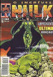 Gibi o Incrível Hulk #165 - Formatinho Autor (1997) [usado]