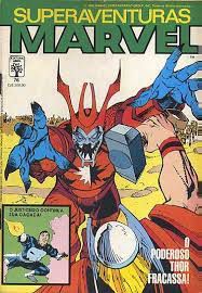 Gibi Superaventuras Marvel #76 - Formatinho Autor (1988) [usado]