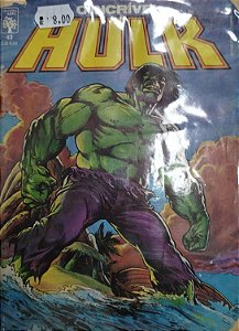 Gibi o Incrível Hulk #43 Formatinho Autor (1987) [usado]