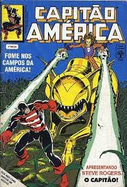 Gibi Capitão América # 154 - Formatinho Autor (1992) [usado]