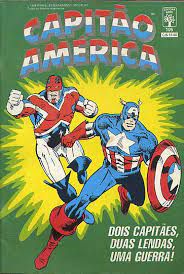 Gibi Capitão América # 105 - Formatinho Autor (1988) [usado]