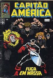 Gibi Capitão América #155 - Formatinho Autor (1992) [usado]
