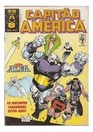 Gibi Capitão América #143 - Formatinho Autor (1991) [usado]