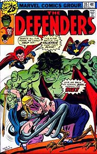 Gibi The Defenders #35 Autor (1976) [usado]