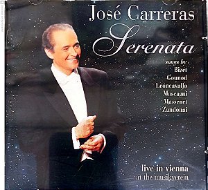Cd José Carreras - Serenata Interprete José Carreras (1995) [usado]