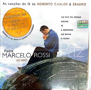 Cd Padre Marcelo Rossi ao Vivo Interprete Padre Marcelo Rossi [usado]