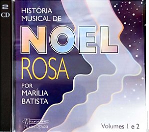 Cd a Historia Musical de Noel Rosa por Marilia Batista Interprete Marila Batista [usado]
