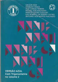 Livro Matemática: Versão Azul com Trigonometria no Volume 2 Autor Iezzi, Gelson e Outros (1993) [usado]