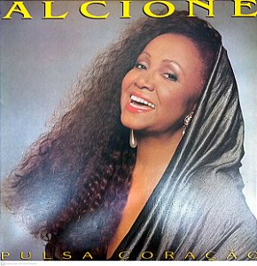 Disco de Vinil Alcione - Pulsa Coração Interprete Alcione (1992) [usado]