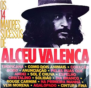 Disco de Vinil Alceu Valença - os 14 Maiores Sucessos Interprete Alceu Valença (1985) [usado]