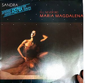 Disco de Vinil Sandra Disco Promocional Interprete Sandra (1985) [usado]