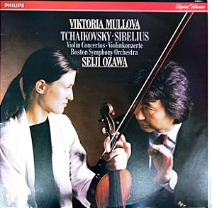 Disco de Vinil Jean Sibelius (1965-1957) Interprete Viktoria Millova /seiji Ozawa (1988) [usado]