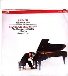 Disco de Vinil J.s.bach - Klavierkonzerte Interprete Jean Louis Steuerman And The Chamber Orchestra (1988) [usado]