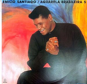 Disco de Vinil Emilio Santiago /aquarela Brasileira 5 Interprete Emilio Santiago (1992) [usado]