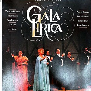 Disco de Vinil Gala Lirica (lp Duplo / 1992) Interprete Vários Artistas (1992) [usado]