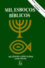 Livro Mil Esboços Bíblicos Autor Brinke, Georg (2013) [seminovo]