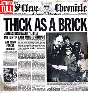 Disco de Vinil Jethro Tull - Thick as a Brick Interprete Jethro Tull (1972) [usado]