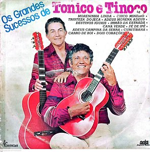 Disco de Vinil Tonico e Tinoco - os Grandes Sucessos Interprete Tonico e Tinoco (1983) [usado]