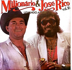 Disco de Vinil Milinário e José Rico Vol.16 - Levando a Vida Interprete Milionário e José Rico (1987) [usado]