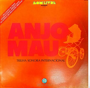 Disco de Vinil Anjo Mau - Trilha Sonora Internacional Interprete Varios (1976) [usado]