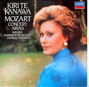 Disco de Vinil Kiri Te Kanawa - Mozart Concert Arias Interprete Kiri Te Kanawa e Orquestra de Camara de Viena (1981) [usado]
