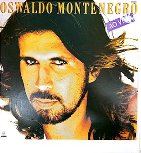 Disco de Vinil Oswaldo Montenegro ao Vivo Interprete Oswaldo Montenegro (1989) [usado]